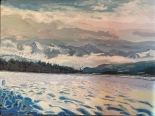 Tatry Bielskie (140x110cm, olej na ptnie)