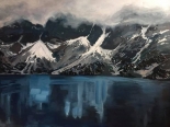 Morskie Oko, (olej na ptnie, 100x80cm)